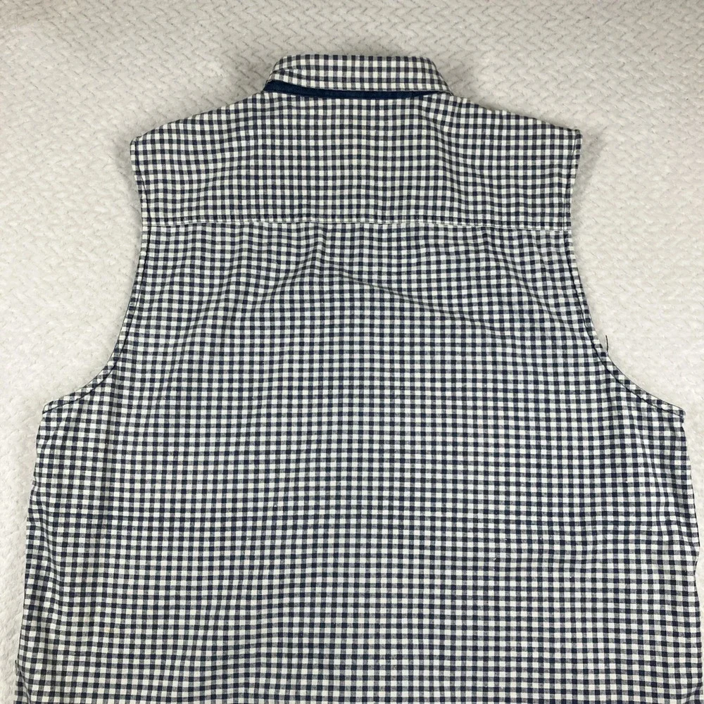 Vintage 90's Express Men's Button-Up Tank Top Large Western‎ Grunge Retro Y2K